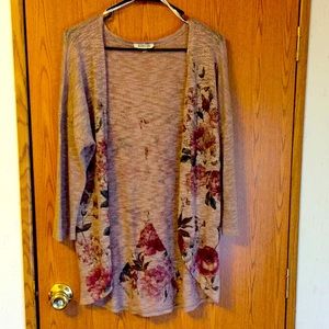 Rolla Coster floral short sleeve cardigan
